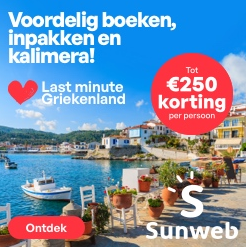 Lastminute vakantie met korting naar Griekenland Sunweb